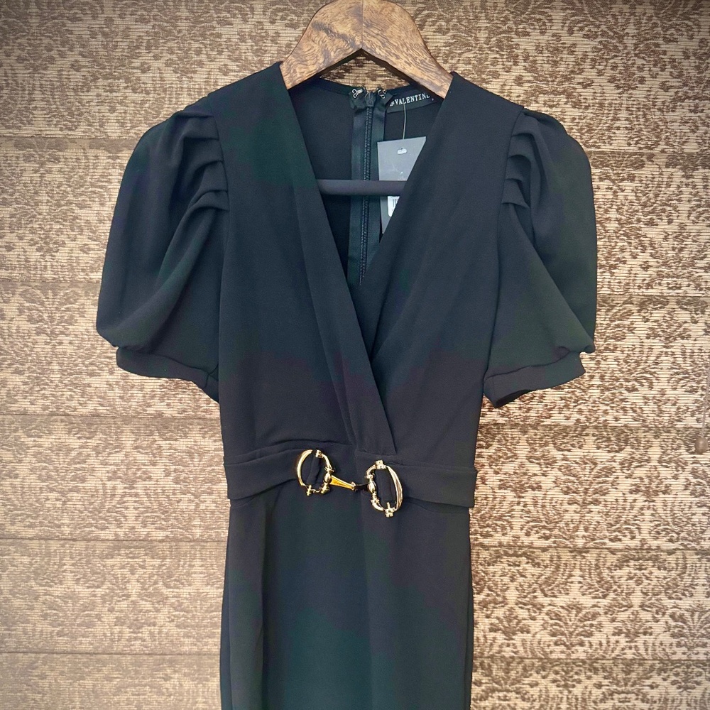 Femme de Carriere black designer dress